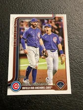 2025 Topps Update Series Baseball COMBOS CUBS US309 Dansby Swanson Matt Shaw,