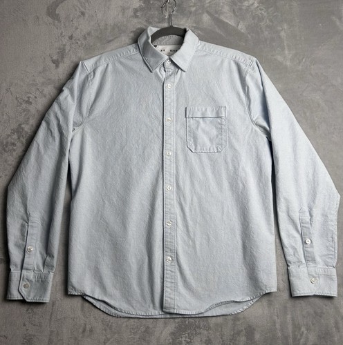 Under Armour Shirt Mens Medium Woven Golf Pinstripe Button Down Loose Heatgear - 第 2/10 張圖片