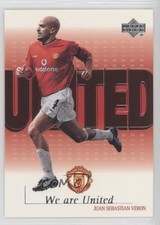 2001-02 Upper Deck Manchester United We are Juan Sebastian Veron #U6 0cp0