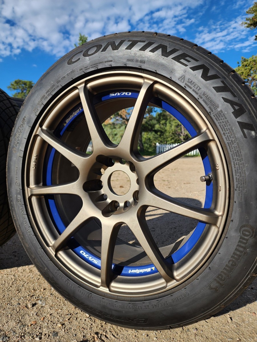 希少ウェッズ スポーツ SA70 17インチ×4セット PCD 114.3×5 4 JDM Wedssport SA-70 wheels 17x8 et32 5x114.3 | eBay