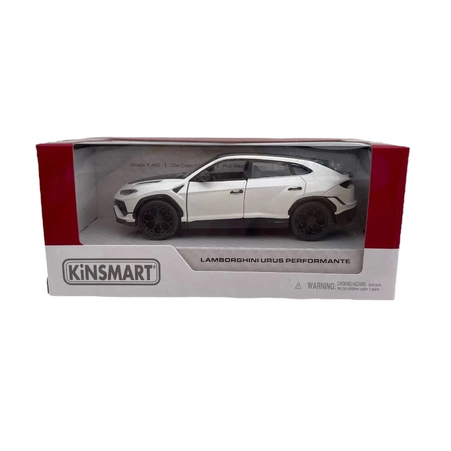 Modellino Auto Kinsmart 1/32 Lamborghini Urus Performante White - Immagine 2 di 2