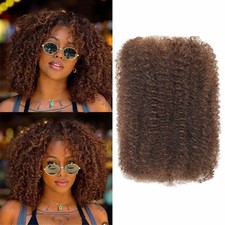 afro kinkys bulk human hair 8-28 inch afro kinky bulk 100 human hair for dre...