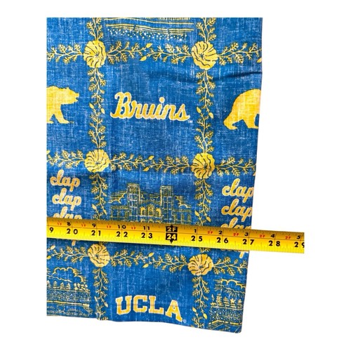 UCLA Bruins Shirt Button Up Mens 3XL Blue YellowNCAA Basketball Reyn Spooner - Picture 6 of 11