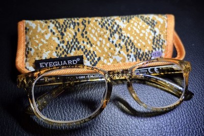 Eyeguard, Women's Reading Glasses +3.50 With Case (T1)