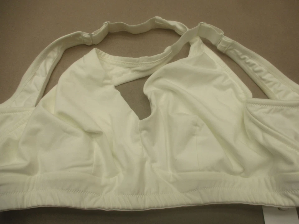 Nuevo con etiquetas Sujetador Bralette Cosabella Talla S Blanco Sin Forro Inalámbrico Cierre Trasero 10S Foto 2 de 4