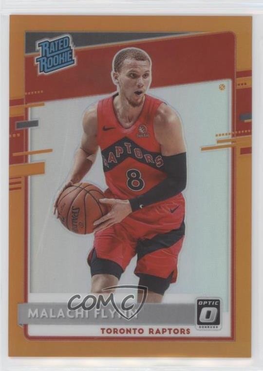 2020 Panini Donruss Optic Rated Orange Prizm 23/199 Malachi Flynn Rookie RC 0l1u