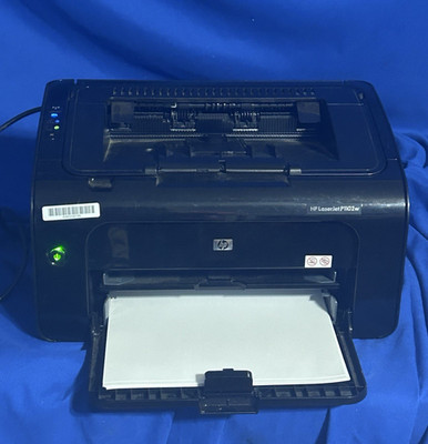 HP LaserJet Pro P1102W Black & White Laser Printer With Toner TESTED - WORKS