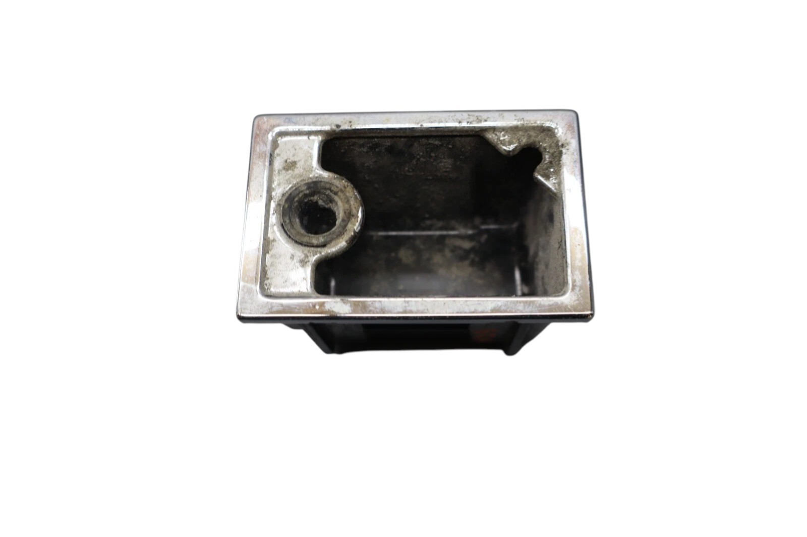 03-13 Bentley Continental GT Center Console Ashtray Box W/O Lid Cover Black Oem