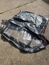 Mgb Roadster Blackred Piping Hood To Suit Early Hood Frame Mgb Roadster Blackred Piping Hood To Suit Early Hood Frame