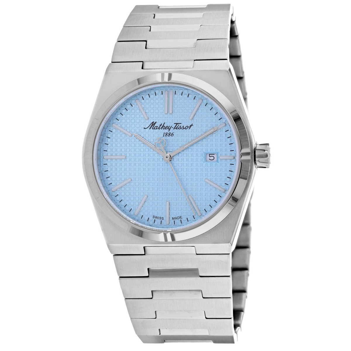Mathey Tissot Men's Zoltan Blue Dial Watch - H117SK | eBay