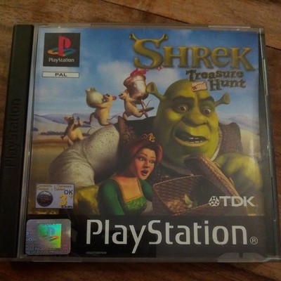 Shrek Treasure Hunt Sony PlayStation 1 komplett in gutem Zustand