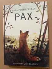 PAX by Sara Pennypacker HC 1st later VG Balzer Bray 2016 Illustrated Jon Klassen
