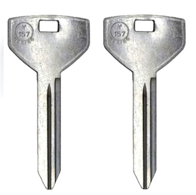 SET OF 2 Y157 / CHR-14 / P1794  Chrysler Dodge Jeep JMA Metal Key Blank