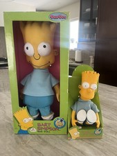 Dan-Dee The Simpsons Bart Simpson Rag Doll Plush Boxed 17 10 1990 Vintage