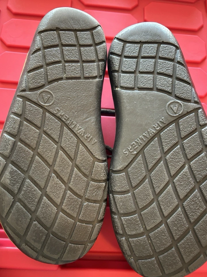 Andadores de aire de cuero Airwalk vintage talla 7 banda de rodadura excelente estado sin caja raros Foto 4 de 4