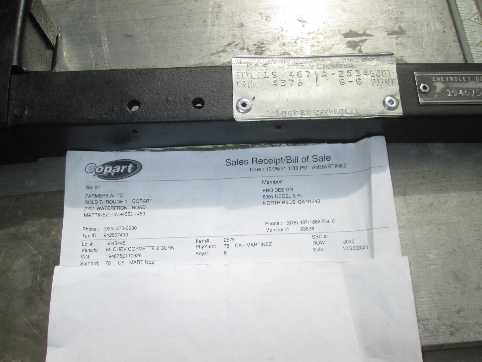 1965 Chevrolet Corvette for sale in Northridge California