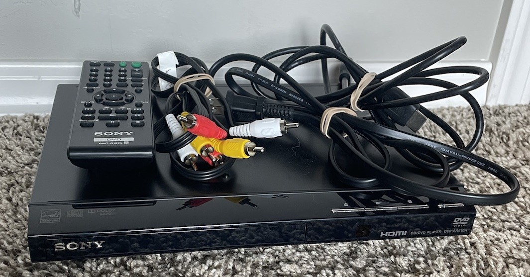 Sony DVP-SR510H HDMI 1080p Full HD DVD Player with Remote