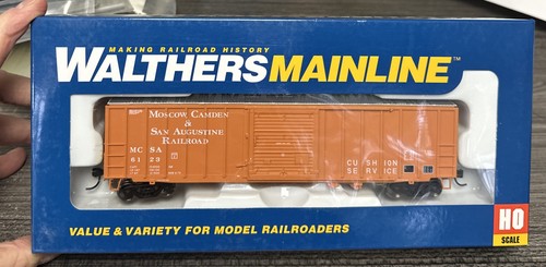 Walthers MainLine HO 910-2148 50’ ACF Ext Post Box Moscow Camden & San Augustine | Condition: New