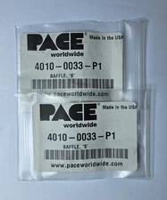 PACE 4010-0033-P1 BUNDLE - NEW - 'S' Baffle - *2 Total* (1 Per Bag)