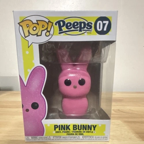 Funko Pop Pink Bunny #07 Ad Icons Peeps Candy Vinyl Figure