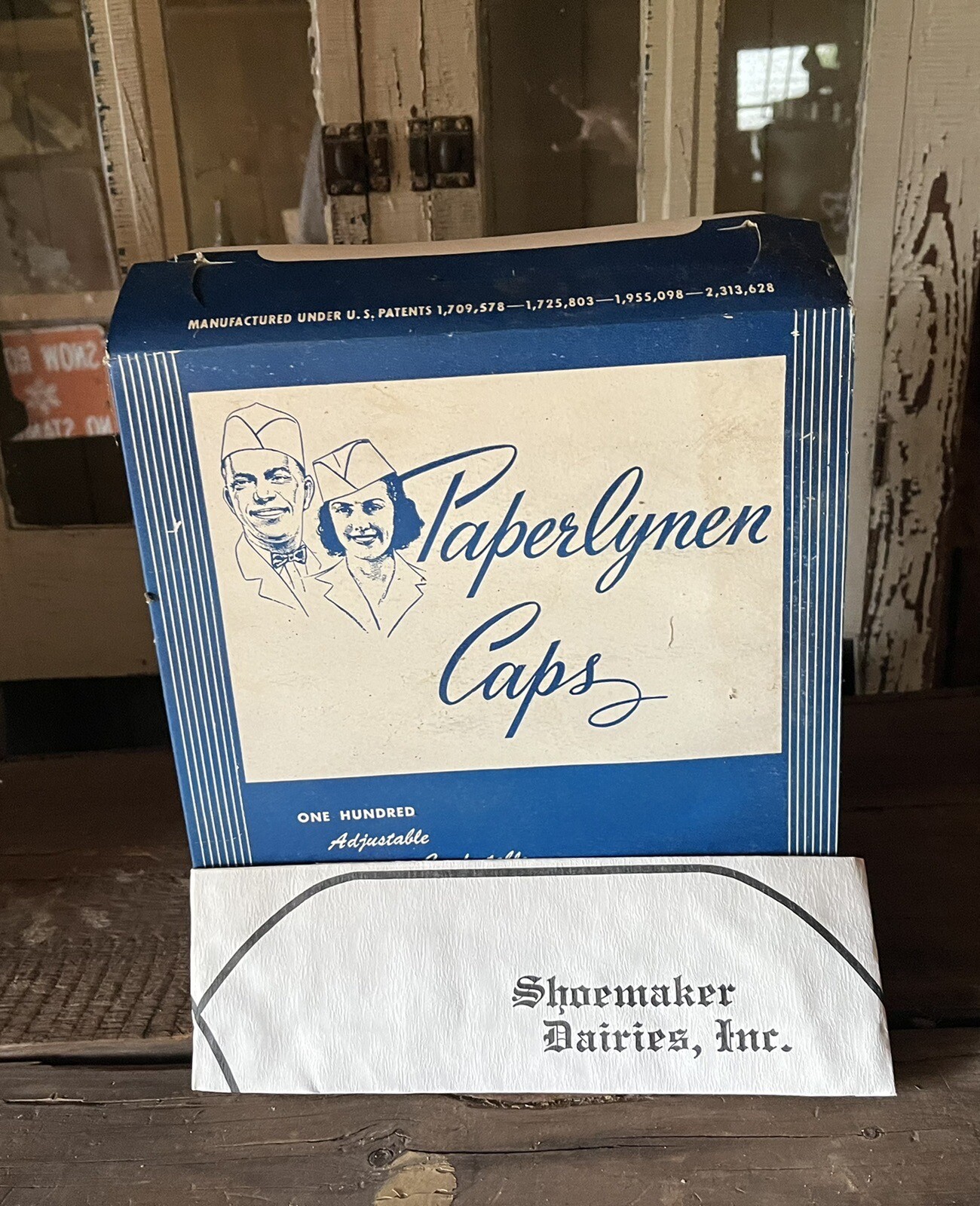 Case Of Vintage 1950s Shoemaker Dairy Bridgeton NJ Employee Caps eBay