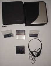 SONY NET MD WALKMAN AND MUSIC MINI DISC LOT CLASSIC ROCK ALT ROCK