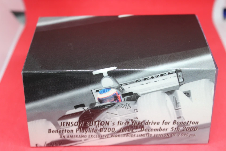1/43 Benetton Playlife B200 (2000) - ## J. Button - MINICHAMPS - Immagine 4 di 4