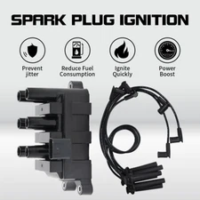 FD-498 OEM Ignition Coil Pack + 6X Wire For Ford Ranger Mazda V6 DG485 5C1124