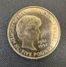 In Memory Of  Princess Diana of Wales 1961 -1997 &pound;5 Five pound coin 1999