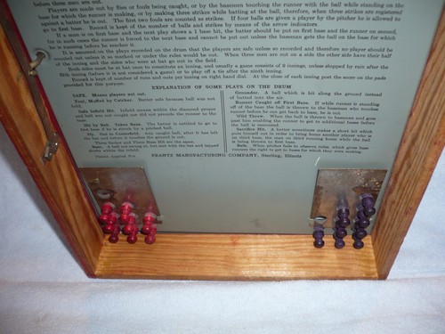Vintage Antique Hustler Toy Corp. The Great American Baseball Game nice example - Picture 7 of 10