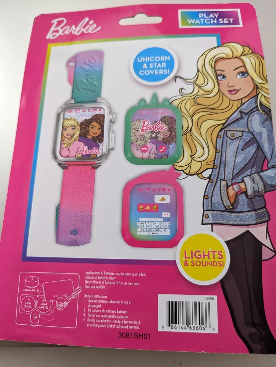 Barbie Smart Watch Role Play With Light Sound eBay