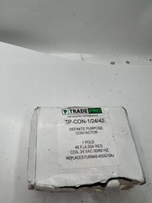 (QTY 1) TradePro TP-CON-1/24/40 1 Pole 24 Volt 40 Amp Contactor w/ Shunt