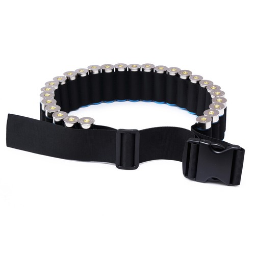 29 Rounds Ammo Bandolier 55in Ammunition Belt Casual Rifle Cartridge Belt Holder - Picture 2 of 11