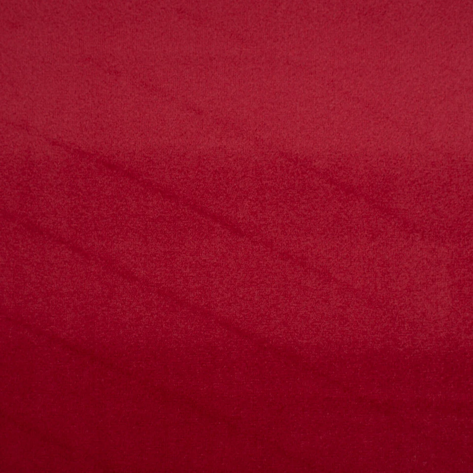 Samtstoff Dekostoff Velvet Samt einfarbig rot 1,4m - Bild 2 von 4