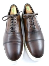 Allen Edmonds "PARK AVENUE 2.0" Oxford Dress Sneakers 10.5 D DARK CHILI (516N)