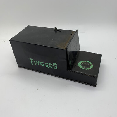 Fingers Frankonia Coin Bank 1960's Japan Tin Vintage Working