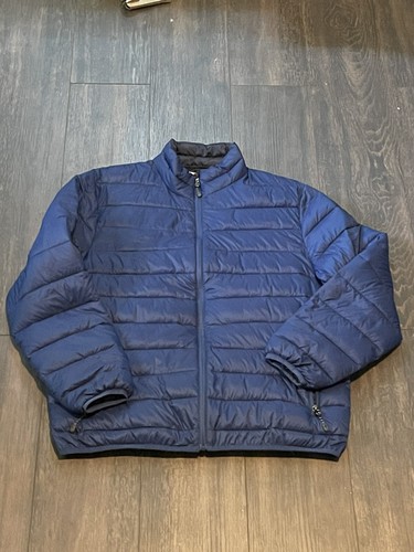 Performance Packable Puffer Jacket Navy 