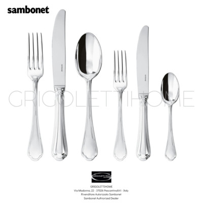Sambonet - Filet Toiras Mirror Monoblock - Besteck 36 Stück 6 Menschen -20%