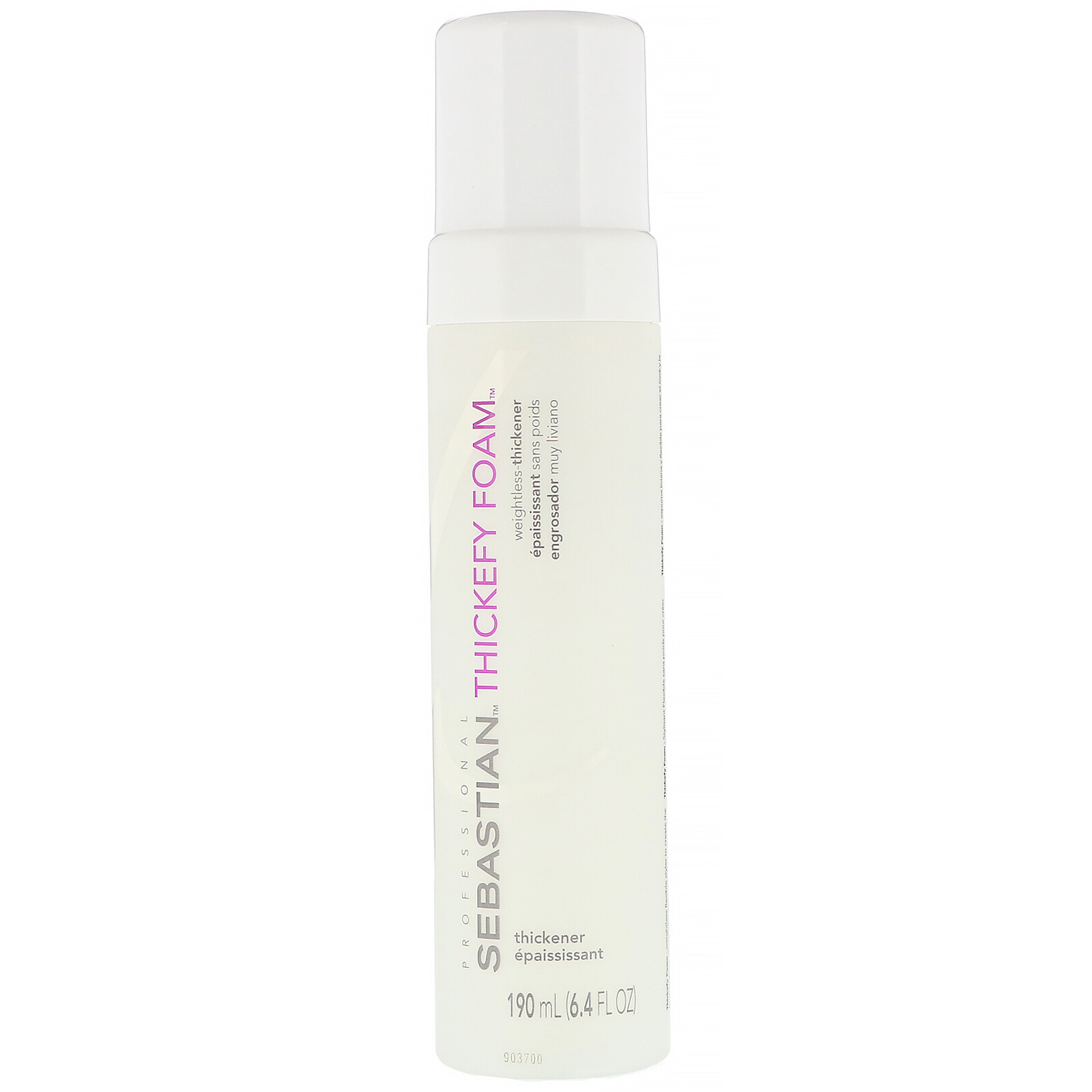 SEBASTIAN THICKEFY FOAM 190ml Più Corpo, Senza Peso. Edizione Italia