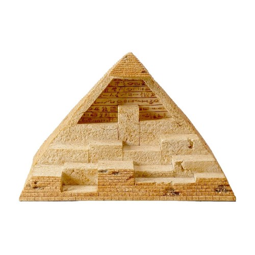 Set 12 Twelve Egyptian Gods Pantheon Black / Gold with Display Pyramid Base - Picture 6 of 9