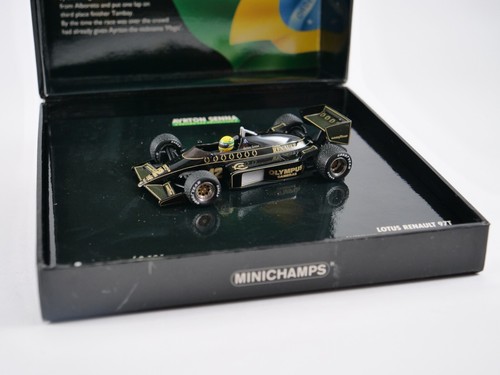 MINICHAMPS 1/43 Lotus Renault 97T Ayrton Senna 540 854392 - Picture 2 of 10