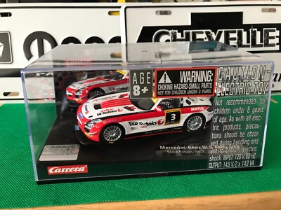 Carrera EVOLUTION  132 Slot car Mercedes-Benz SLS AMG GT3  ''Black Falcon''B492
