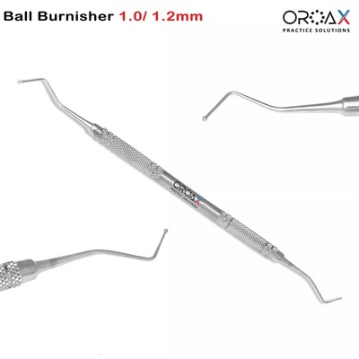 Dental Ball Burnisher Amalgam Dentist Restorative Lab Instruments OROAX