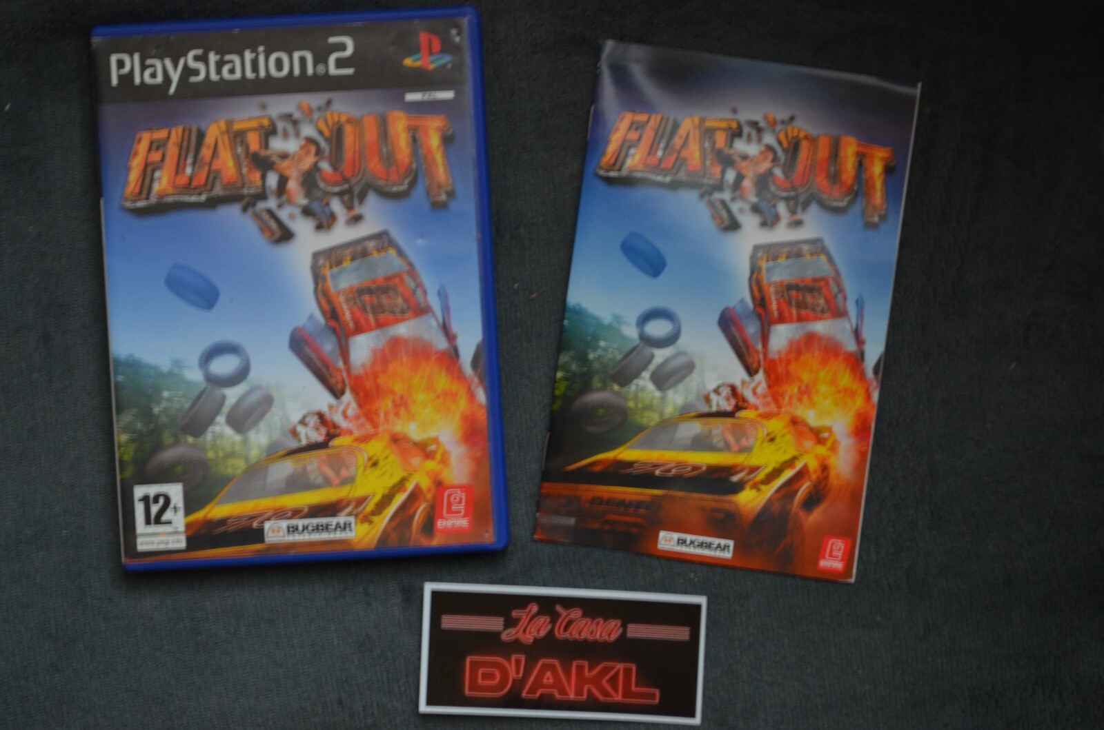 FlatOut complet sur Playstation 2 - PS2 FR TTBE
