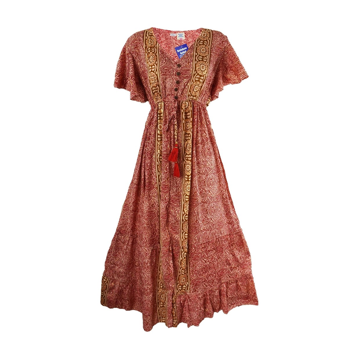 Floral Empire Line Dress 12 14 16 Fair Trade Ethnic Ethical Boho Hippie | eBay UK Floral Empire Line Dress 12 14 16 Fair Trade Ethnic Ethical Boho Hippie | eBay UK