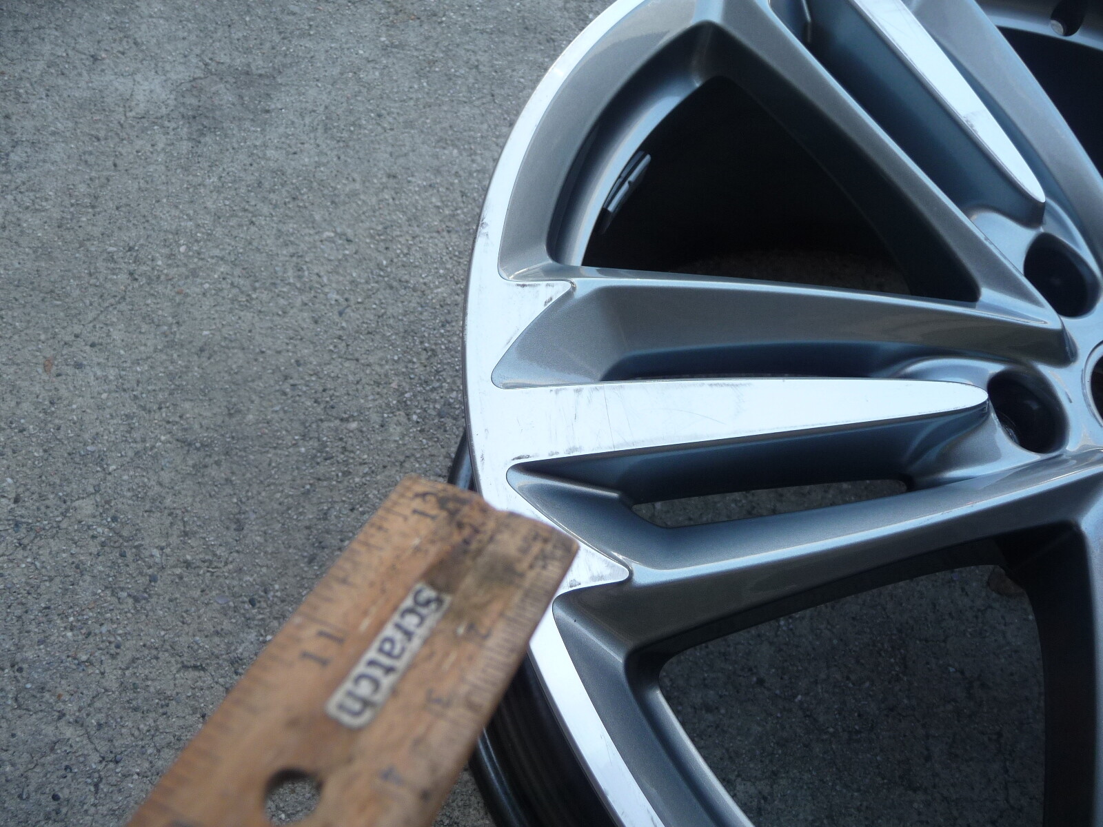 19-23 Bentley Continental GT GTC Flying Spur Front silver 21" Rim 3SA601025AD OE