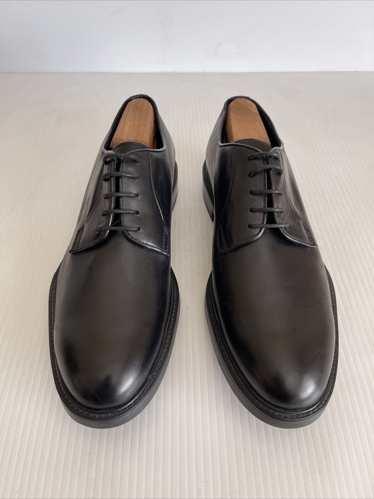 SAOLA To Boot New York Fiano Plain Toe Derby Nero 11 US (N26)