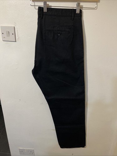 Chinos Calvin Klein negros de ajuste regular W36 L30 - Imagen 6 de 7