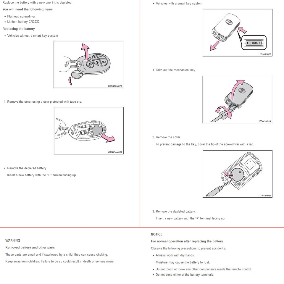 Batería de moneda de litio genuina para Toyota Lexus coche SUV llavero reemplazo remoto Foto 3 de 3