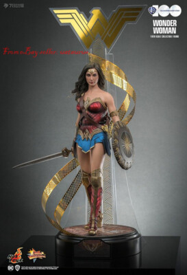 Perfect HotToys 1/6 Mms698 Wonder Woman Warner'S 100th Anniversary
